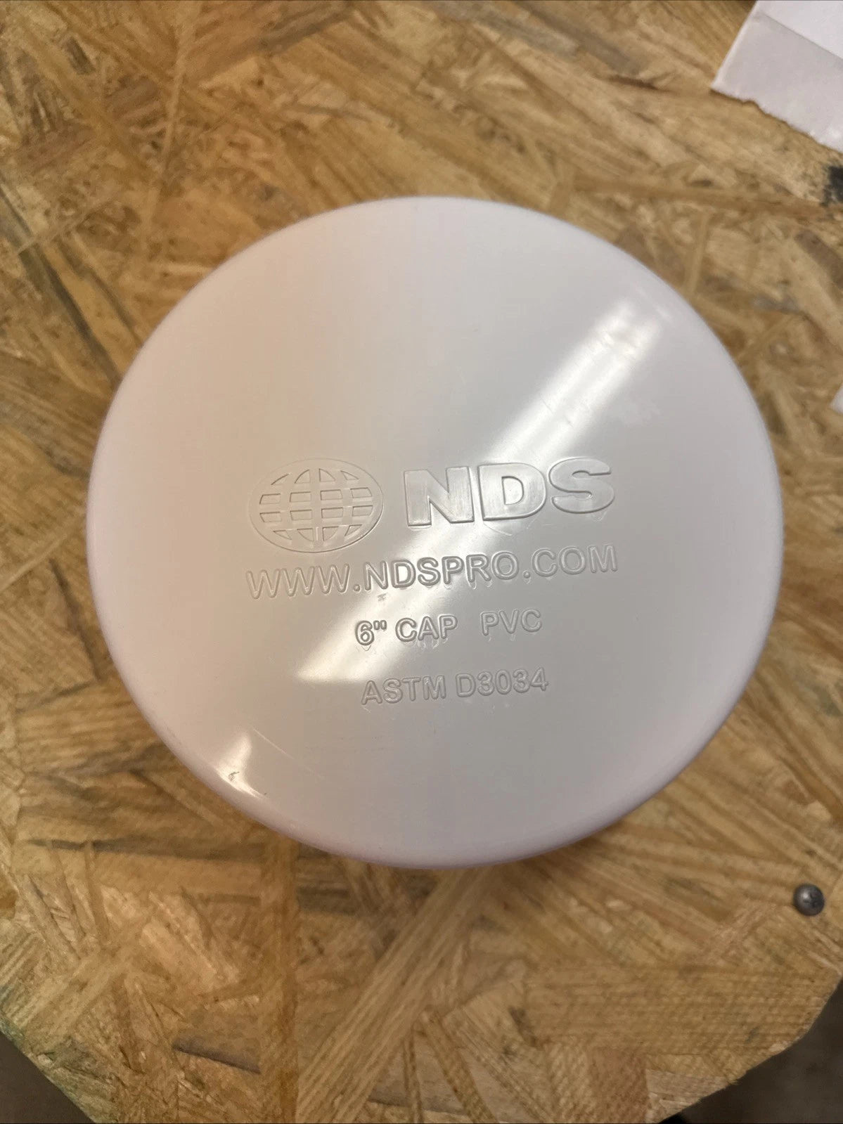 PVC S&D Cap 6 in. BULK 5 Pack