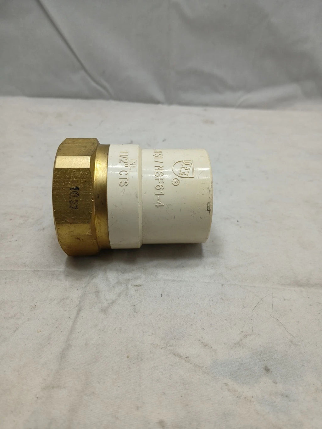 1-1/2"in Lead Free Brass Female x CPVC Adapter Transition Pipe Fitting NEW OB
