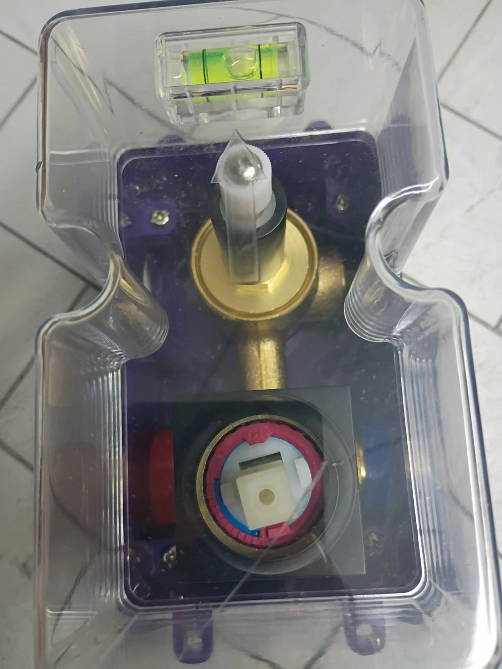 NEW IN WALL SHOWER FAUCET MIXING VALVE. Open Box Read Description