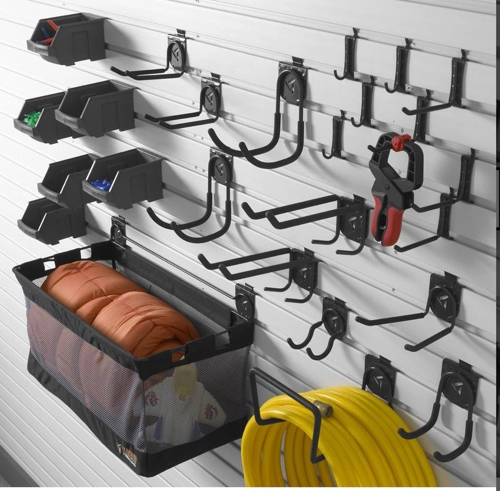 GearTrack GAWA24SKRH and GearWall Garage Hook Accessory Kit 2