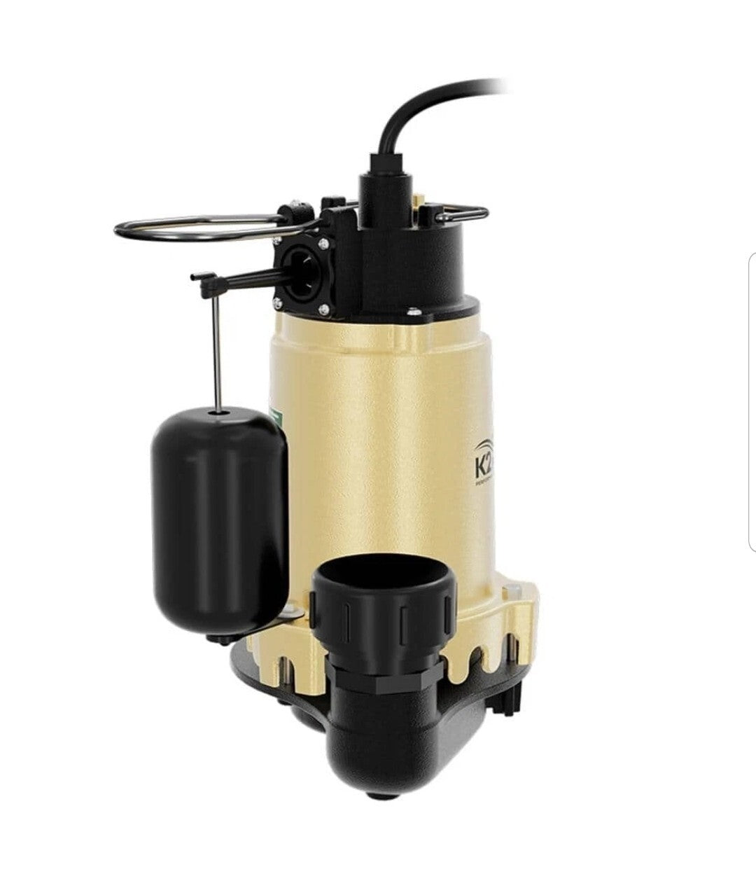 PRO 3/4 HP Heavy-Duty Cast Iron Sump Pump w/Snap Action Switch