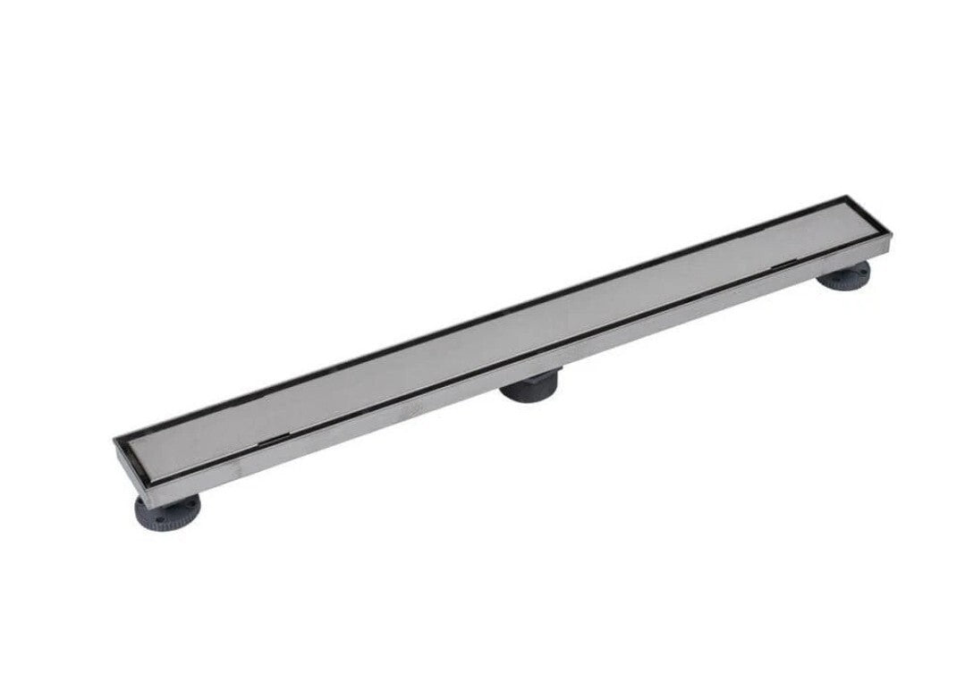 Oatey Designline 32 Stainless Steel Linear Shower Drain w/ Tile-In Drain Cover