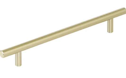 10pck Amerock Bar Pulls 7 in (178 mm) Center-to-Center Golden Champagne Cabinet