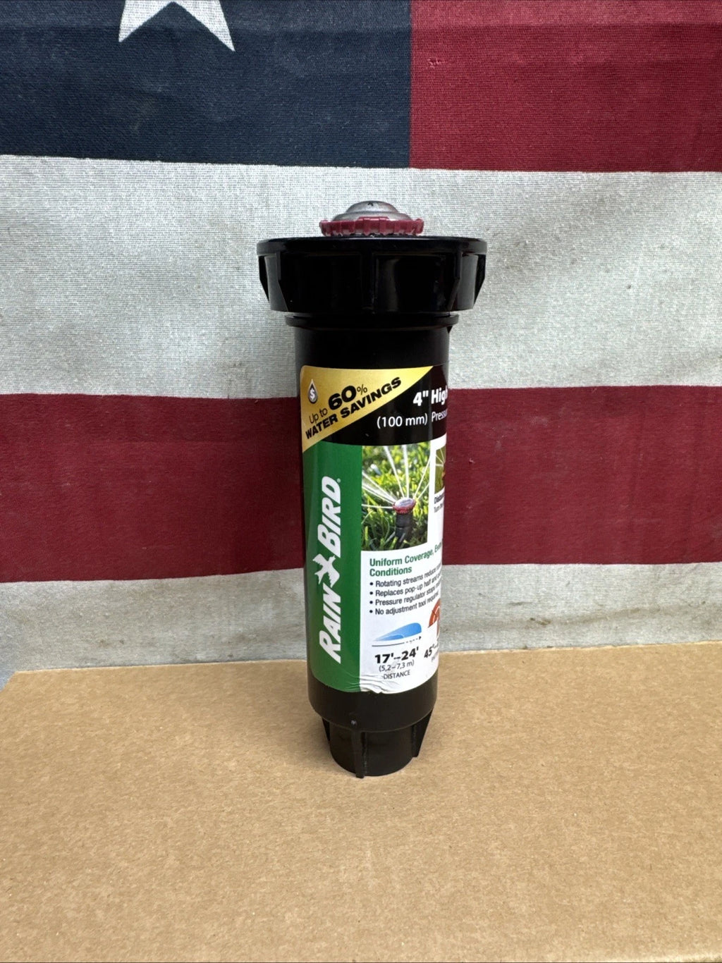 16 Pack Rain Bird 4" Pop-Up Rotary Sprinkler 45-270 Degree 17-24' - 22SAPROPR