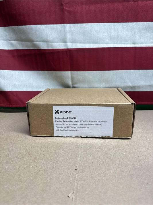 BRAND NEW Kidde Smart Smoke Alarm Detector WIRED Model 20SAR-W Wi-Fi