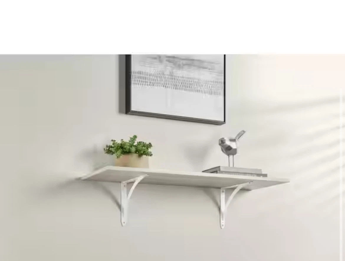 10-PACK Everbilt 10" White Cove Arch Decorative Shelf Brackets NEW