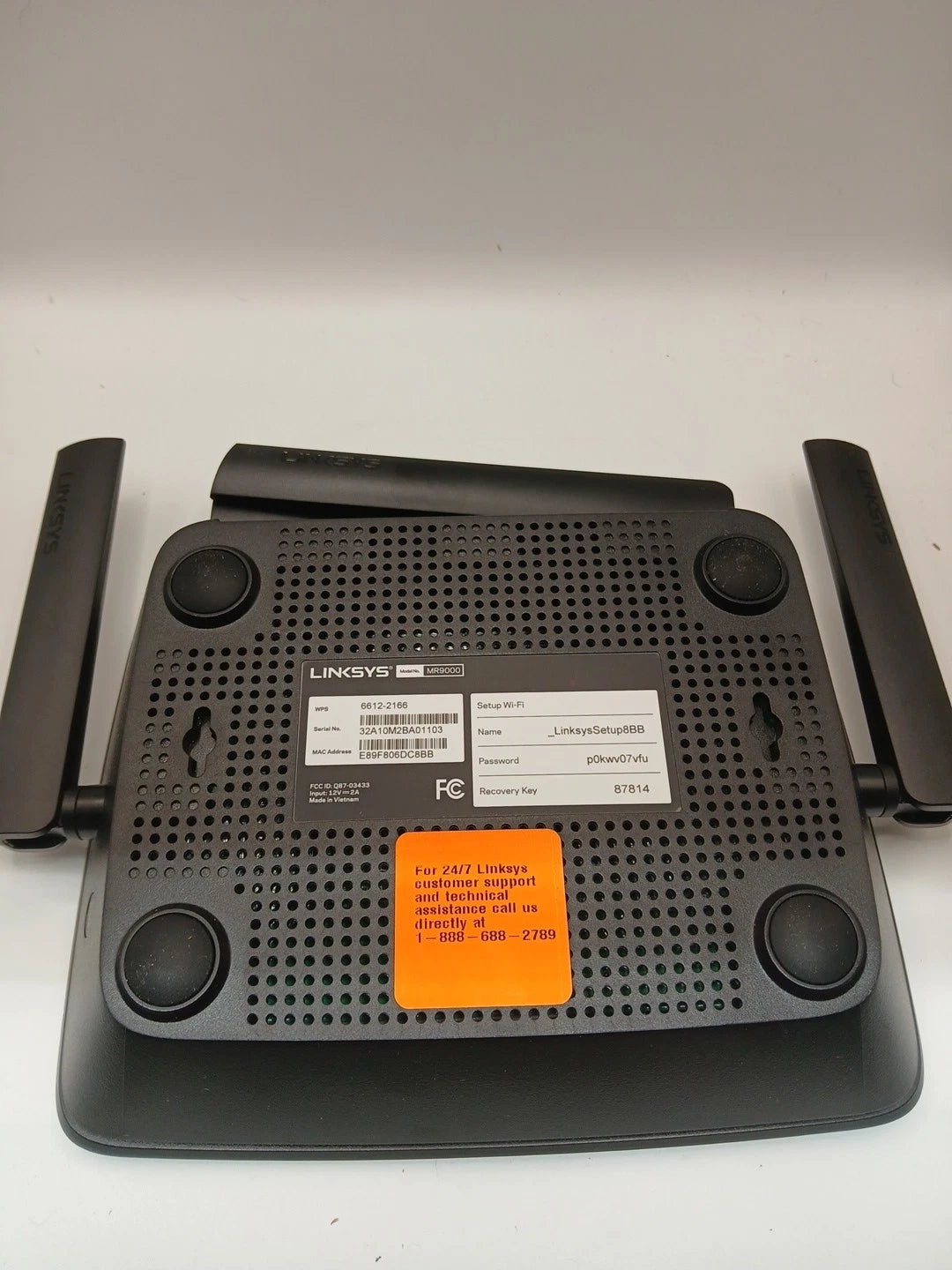 Linksys MR9000 Max-Stream Tri-Band AC3000Wi-Fi 5 Router