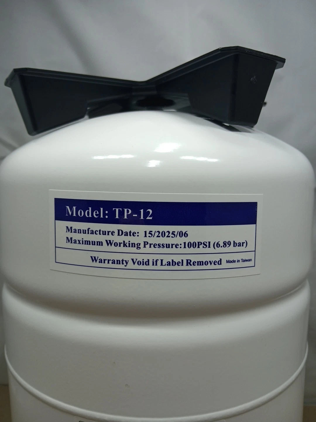 Ecopurehome TP-12 Storage Tank (3 Gallon) for Reverse Osmosis Systems