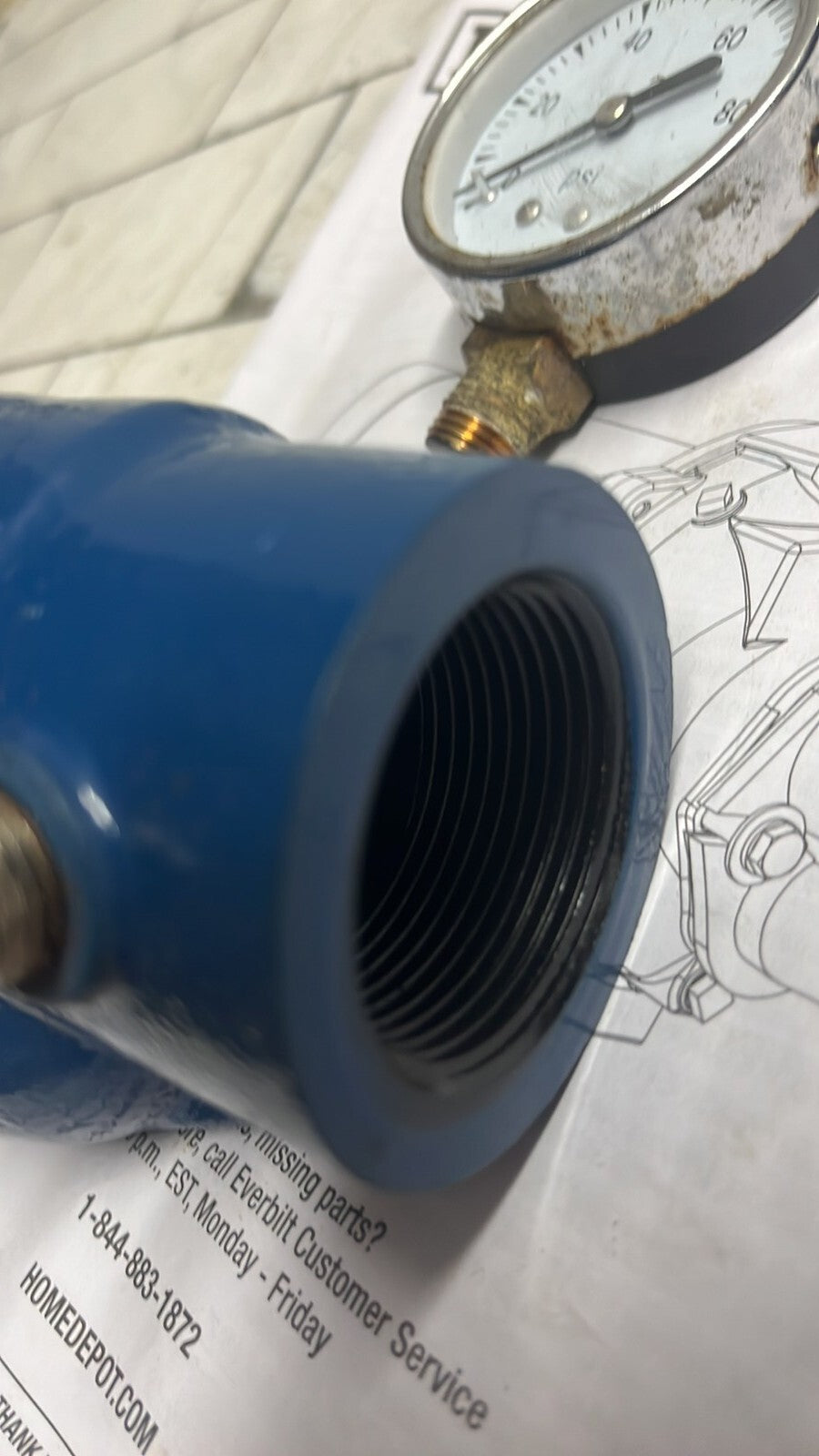 Everbilt HDCWJ10 1HP Professional Convertible Jet Pump *FOR PARTS*