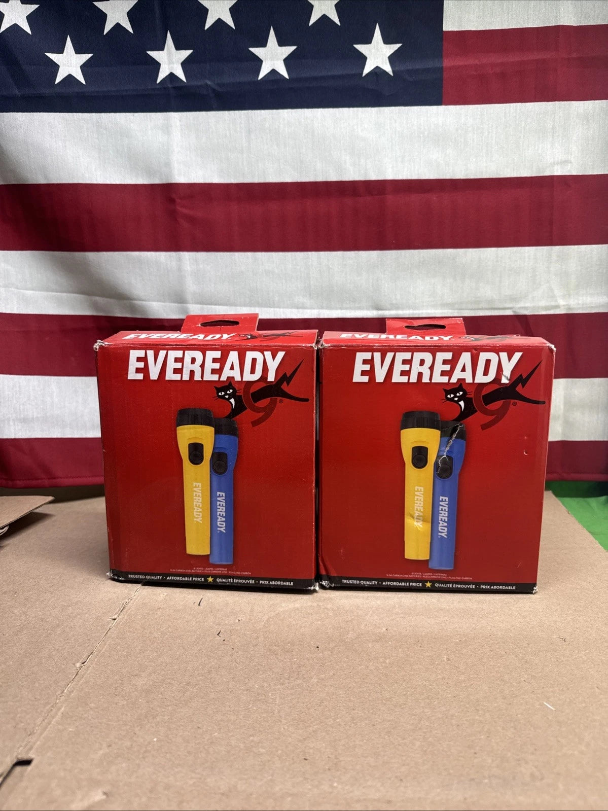 2PK Eveready LED Flashlight (16-Pack) Bright Reliable Flashlights