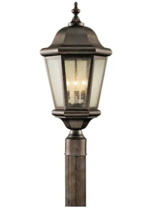 Cotswold Lane 3-Light Corinthian Bronze Stainless Steel Hardwired Outdoor OB