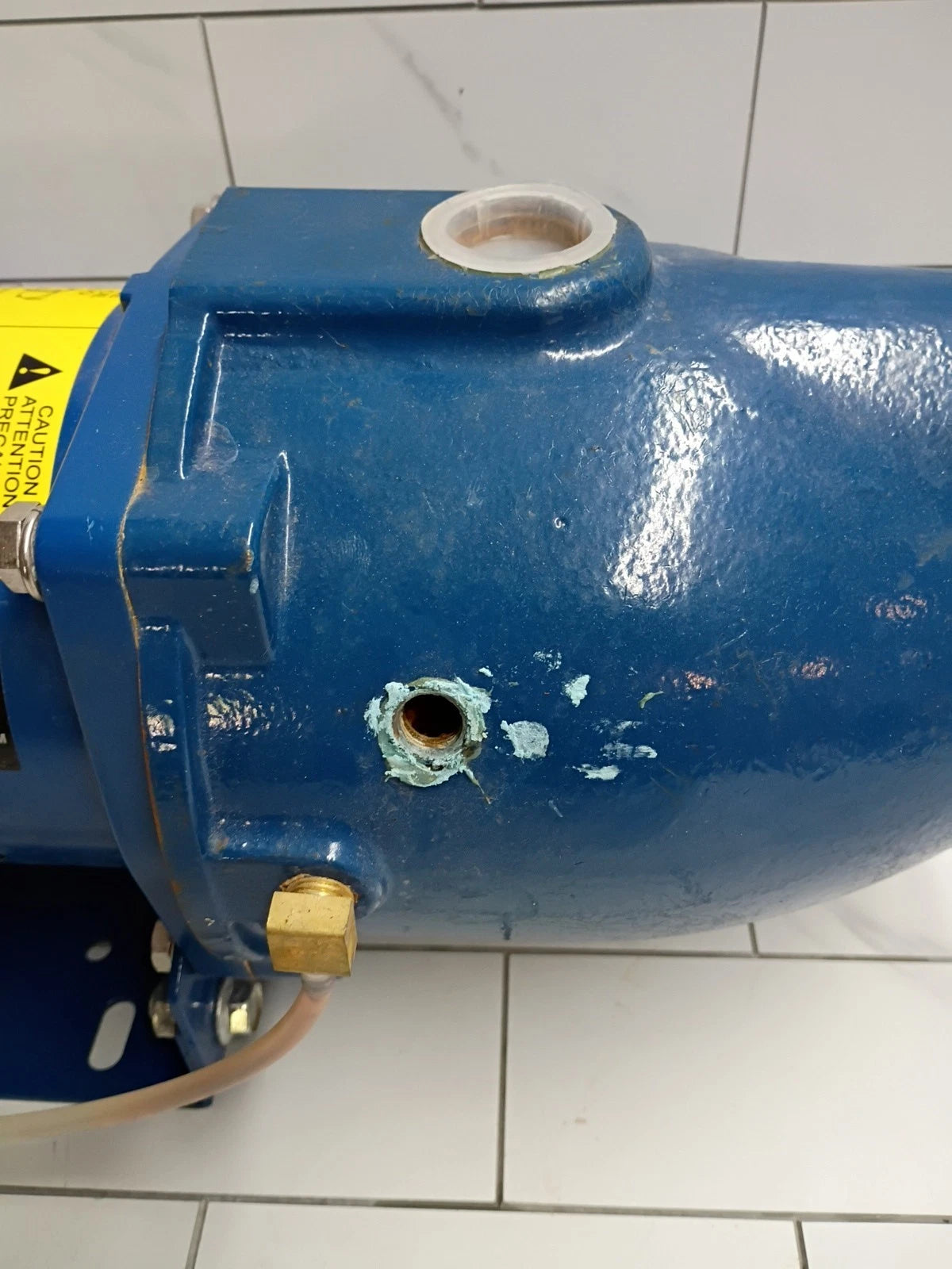 Everbilt 3/4 HP Cast Iron Shallow Well Jet Pump HDSWJ7 as is, For Parts