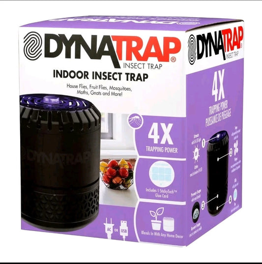 DynaTrap #DT152. Ultralight Indoor Flying Insect Trap. 600 sq ft, 8W.