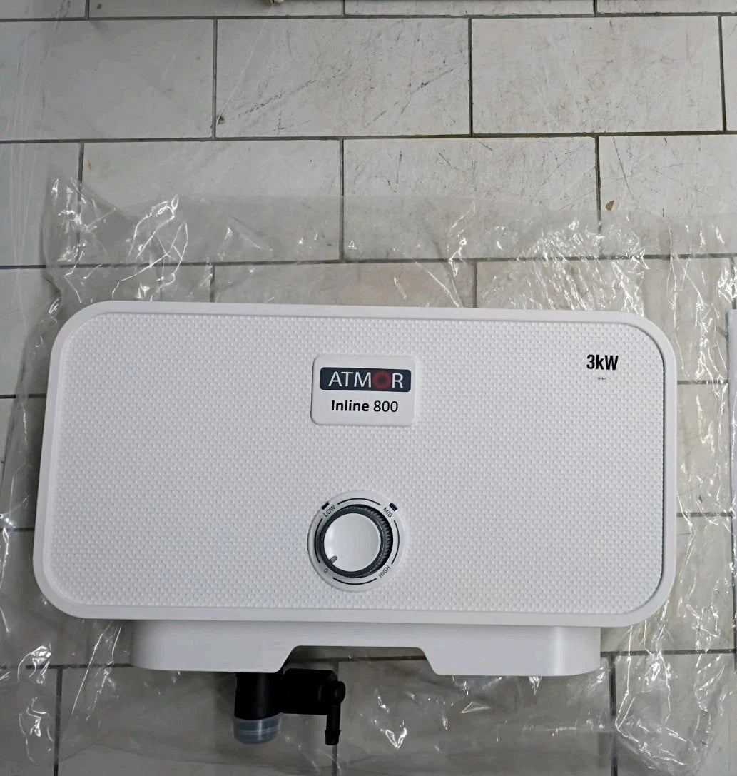 ATMOR AT-800-35: 3.5kW Single Electric Tankless Water Heater 120V 0.5GPM OB