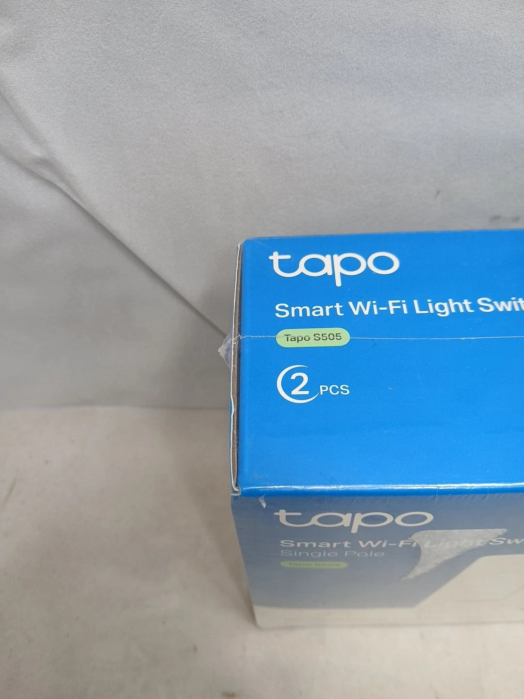 2 Pack- NIB Tapo S505 Single Pole Smart Wi-Fi Light Switch, Voice Control