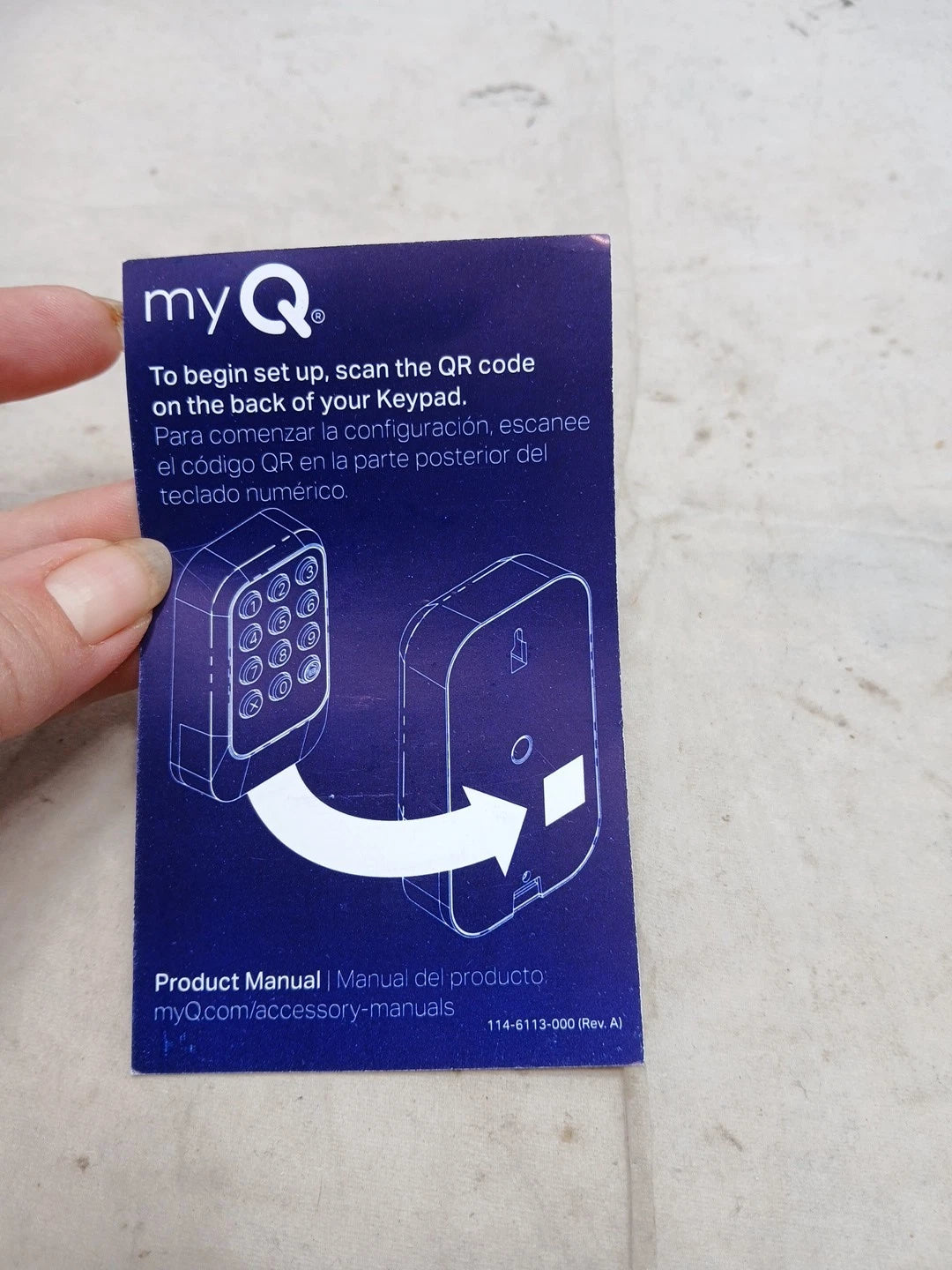 Chamberlain myQ 1 Door Wireless Keyless Entry CH348