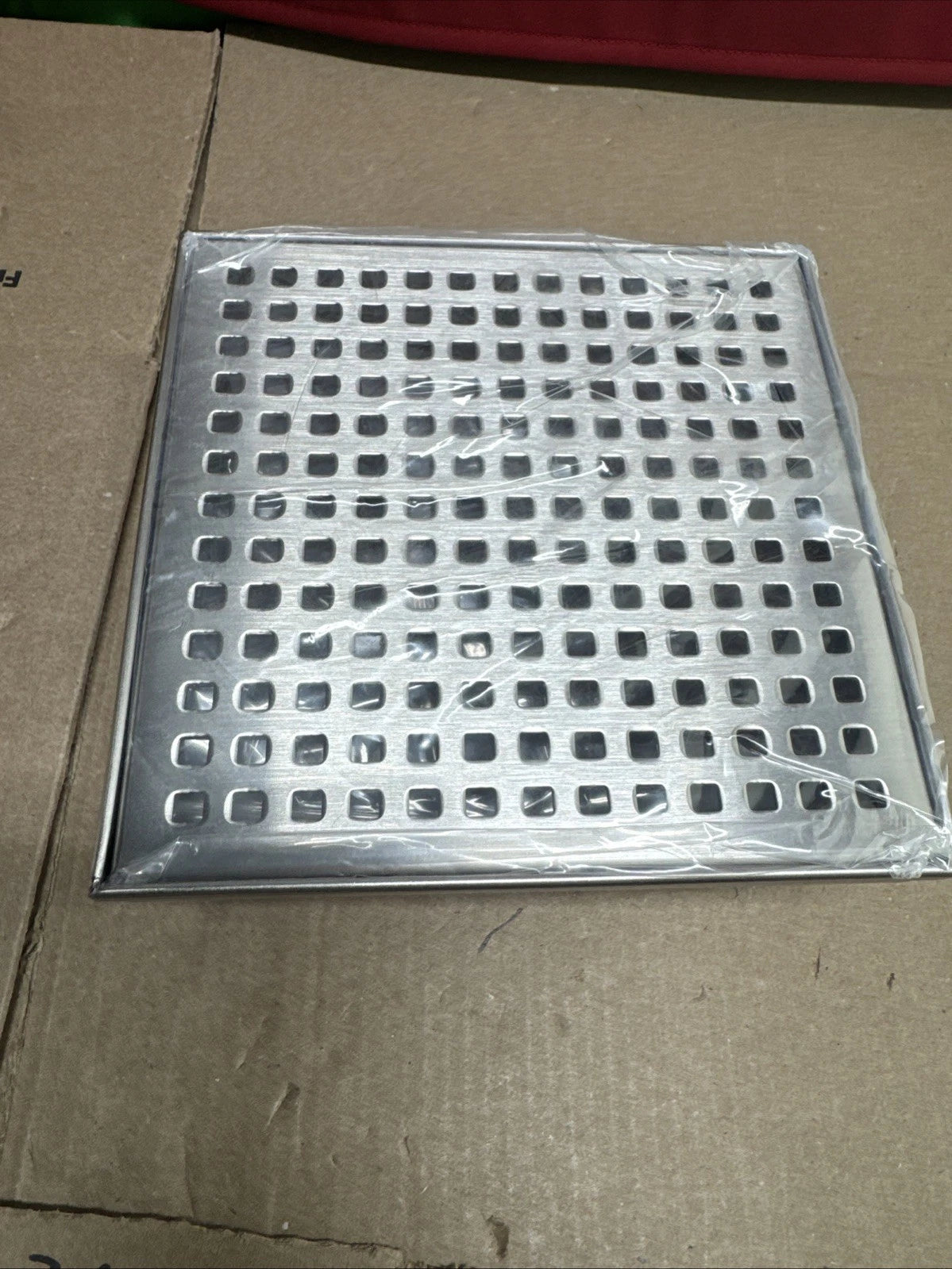 Oatey Designline 6"x 6" Square Shower Drain Stainless Steel SQUARE DESIGN