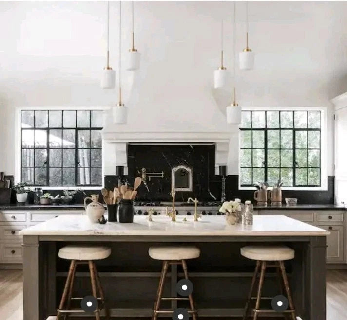 Aiwen 13" 3-Light Kitchen Island Pendant Farmhouse Ceiling Light Hanging Lamp OB