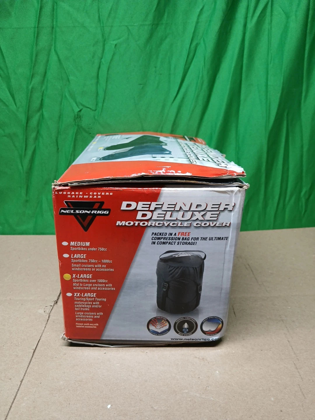 Nelson-Rigg MC-904-XL Deluxe All Season Cover Black XL