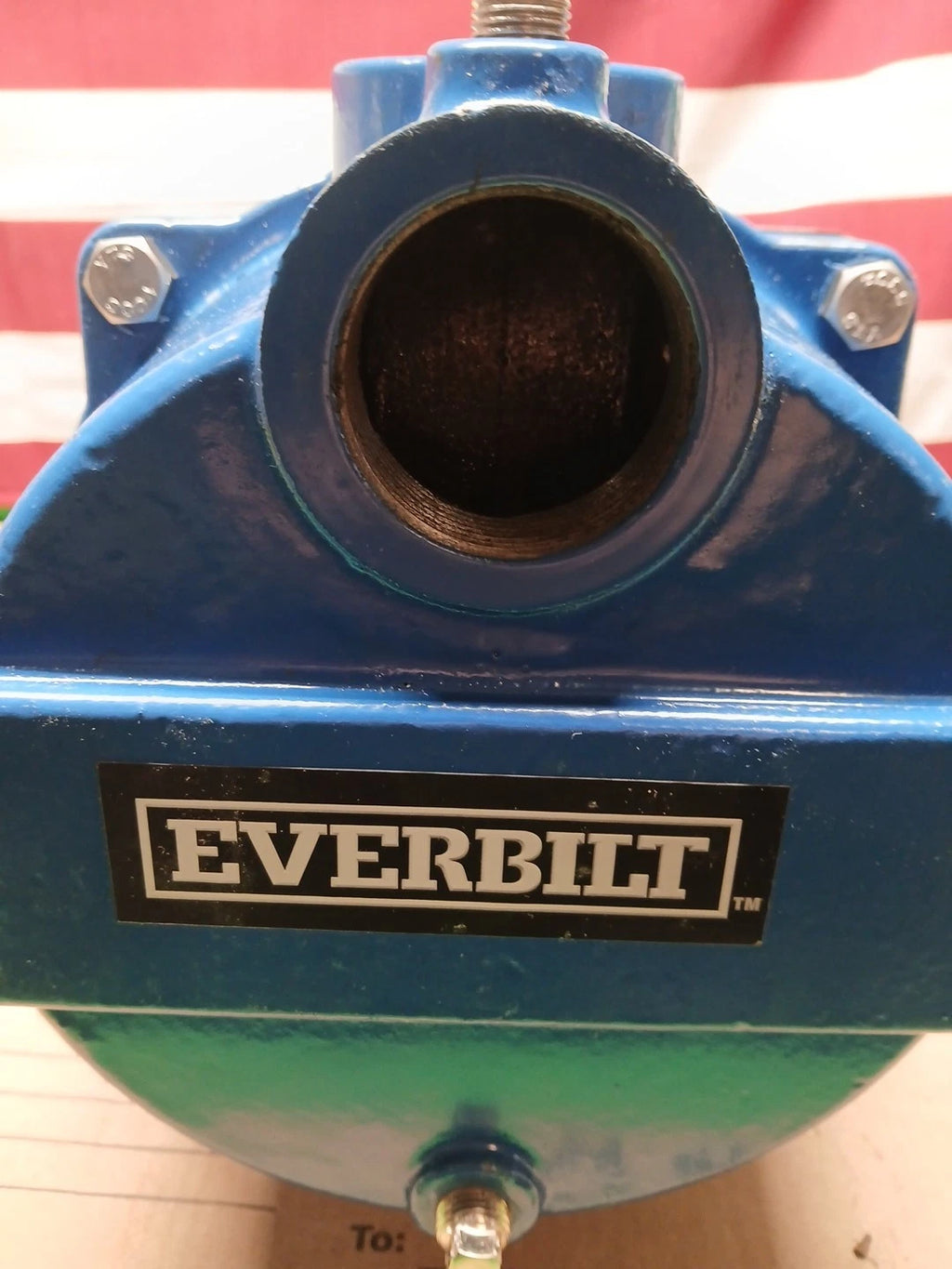 Everbilt Professional Irrigation Pump Cast Iron 2 HP Dual Voltage, READ DESC