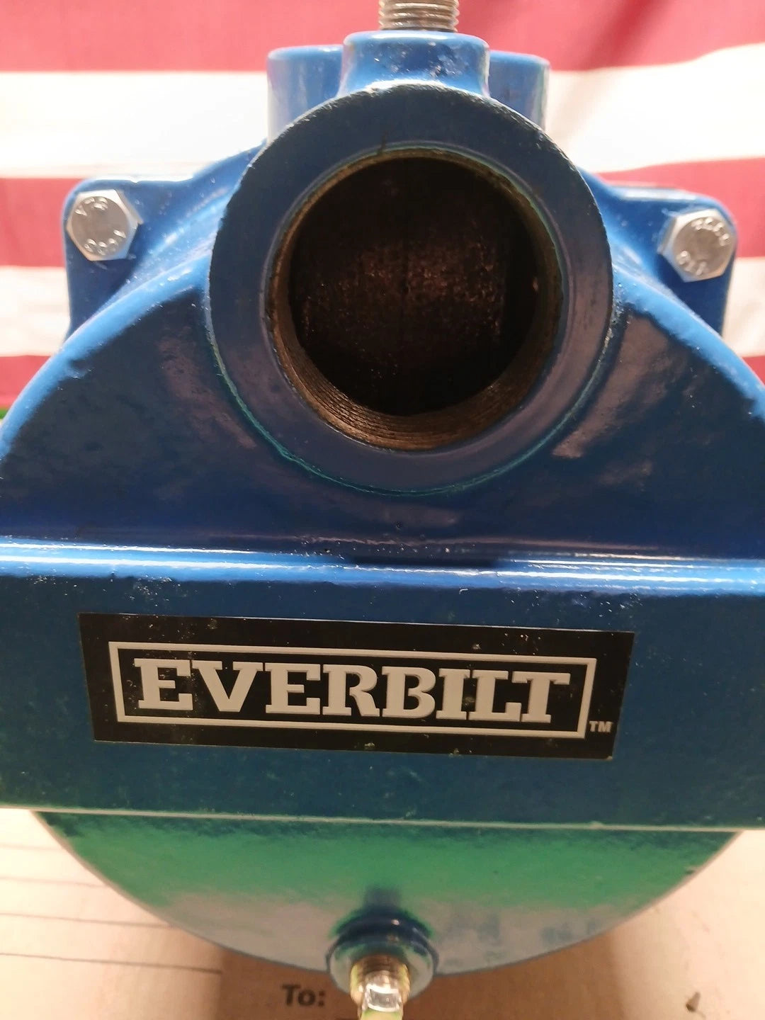 Everbilt Professional Irrigation Pump Cast Iron 2 HP Dual Voltage, READ DESC