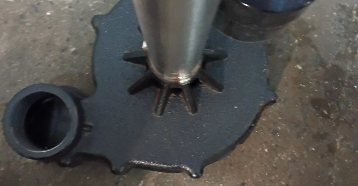 Everbilt 1/2 HP Stainless Steel and Cast Iron Pedestal Sump Pump READ DESCRIPTIO
