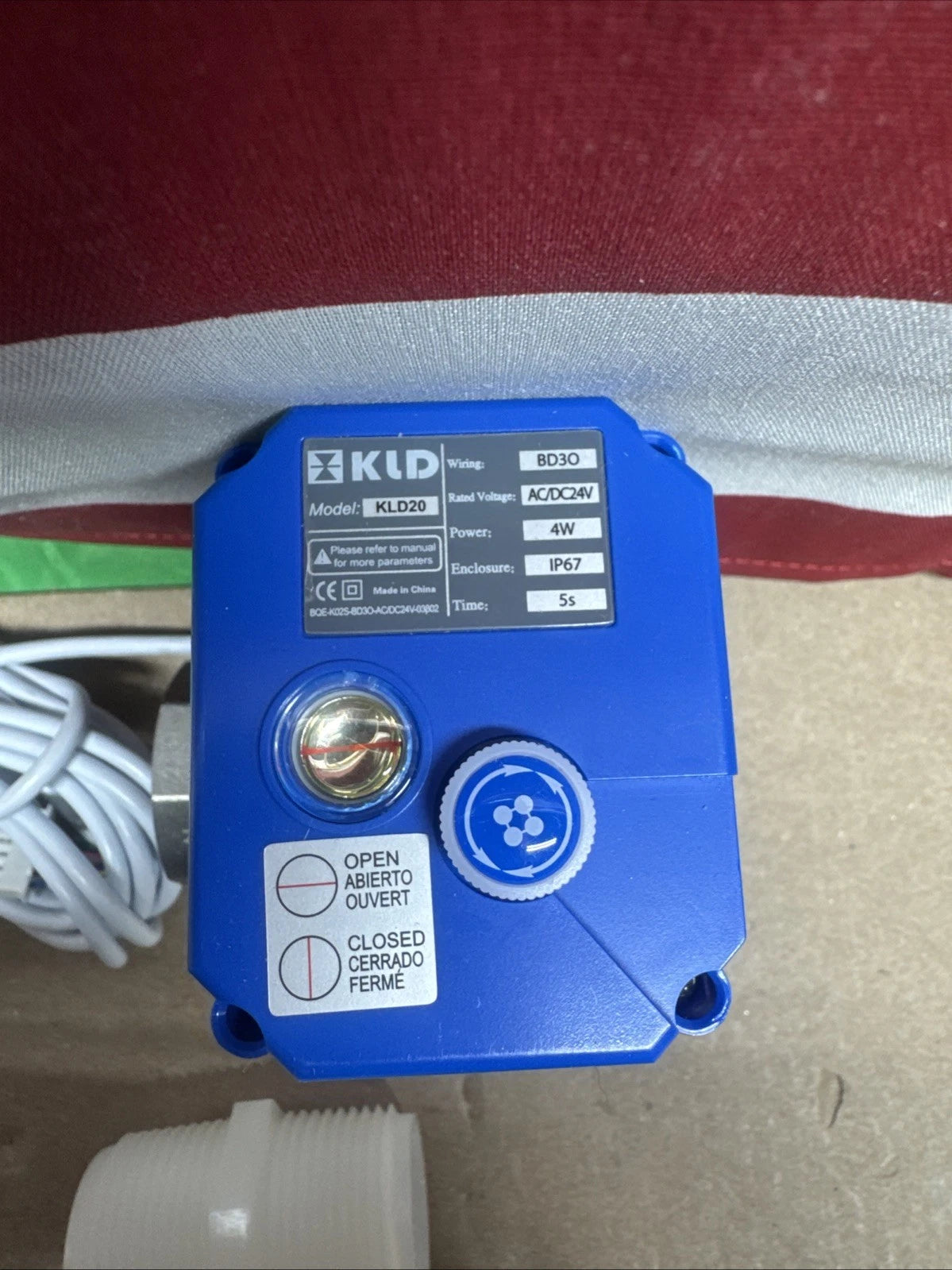 Rheem Preferred Series Remote Water Shut-Off Valve
