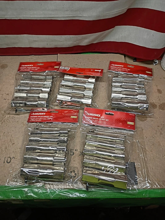 5PK Husky Shower Valve Socket Set Stem Valve Removal Tools 1003002665