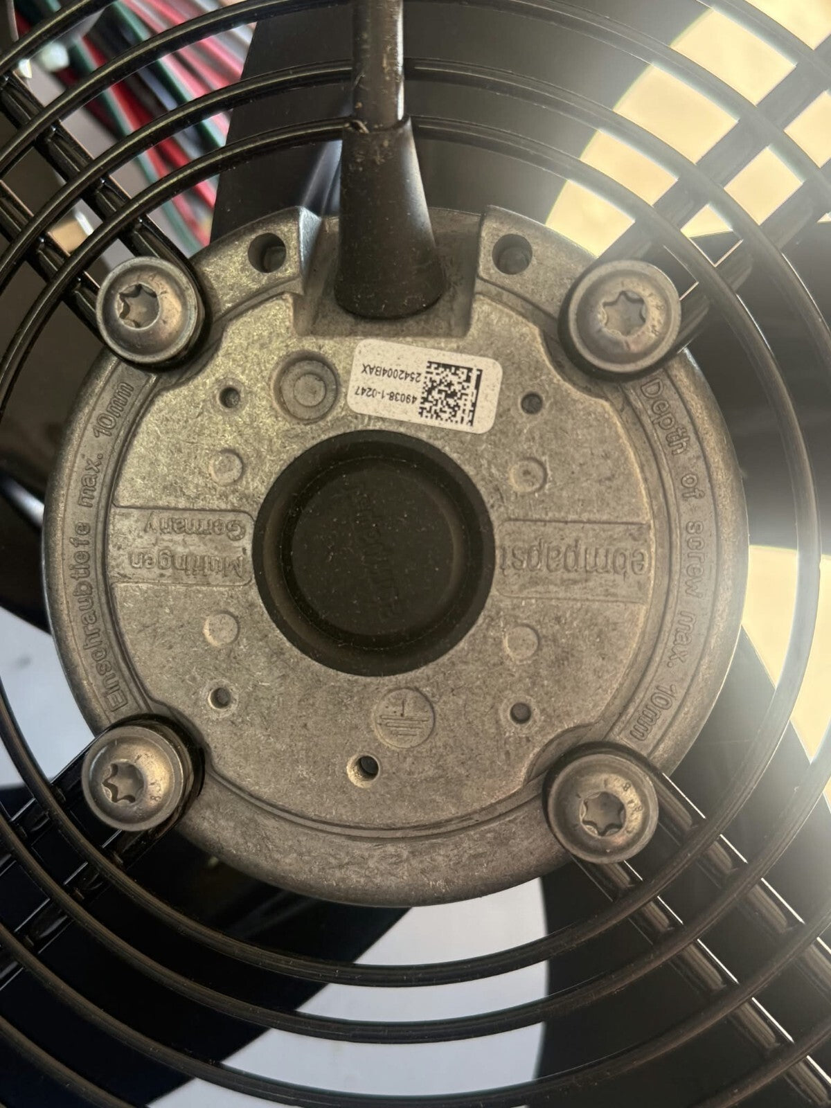 Ebmpapst W2E300-CP02-75 230V 50Hz 370W 3000RPM Axial Fan Blower M2E074-DF READ