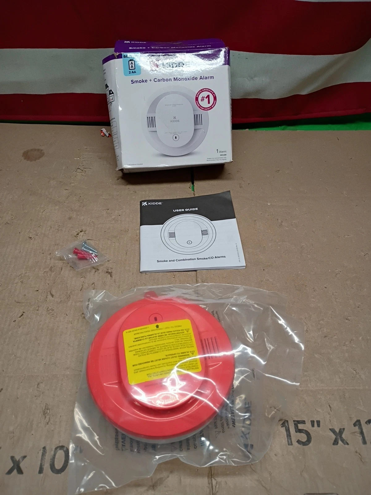 Kidde 30CUAR Detect Smoke +Carbon Monoxide Alarm