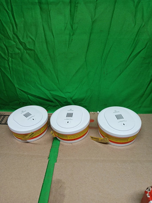 3pck KIDDE Detect Smoke Alarm -Compact 4" Design for Small Spaces- Model #10SDR
