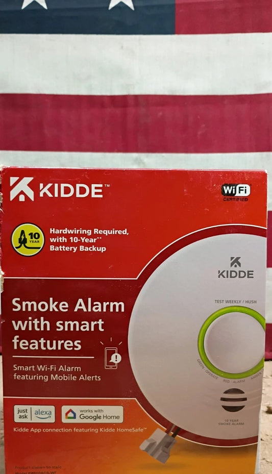 Kiddie Smart Hardwired Wi-Fi Enabled Smoke Detector 21032064 NEW SEALED