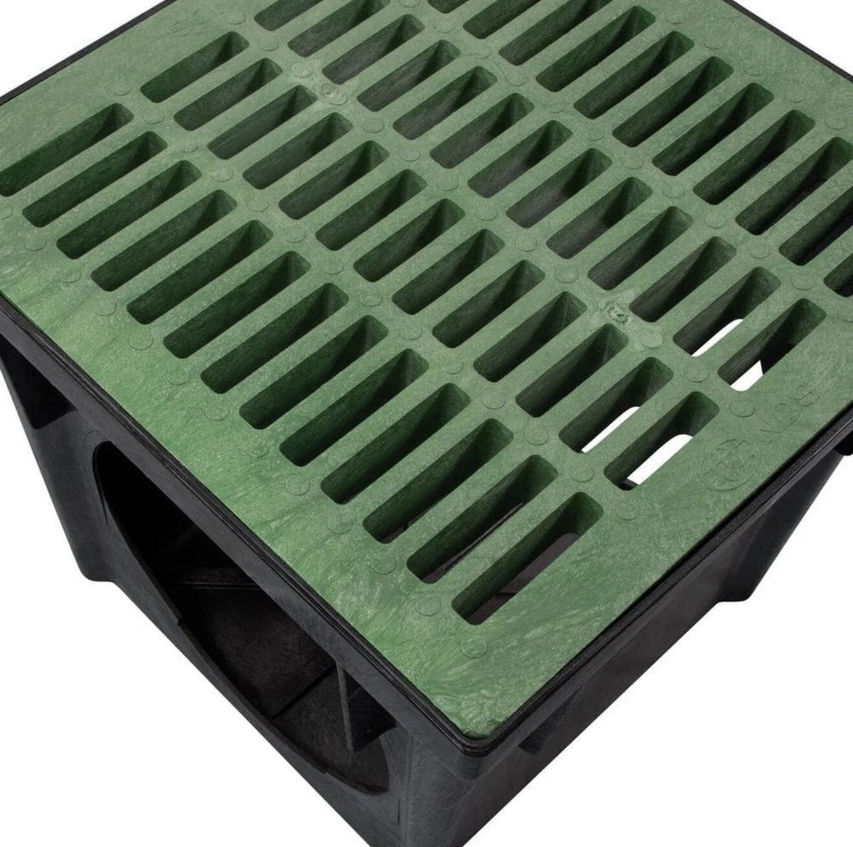 NDS 24 in. Square Catch Basin Kit with Green Grate