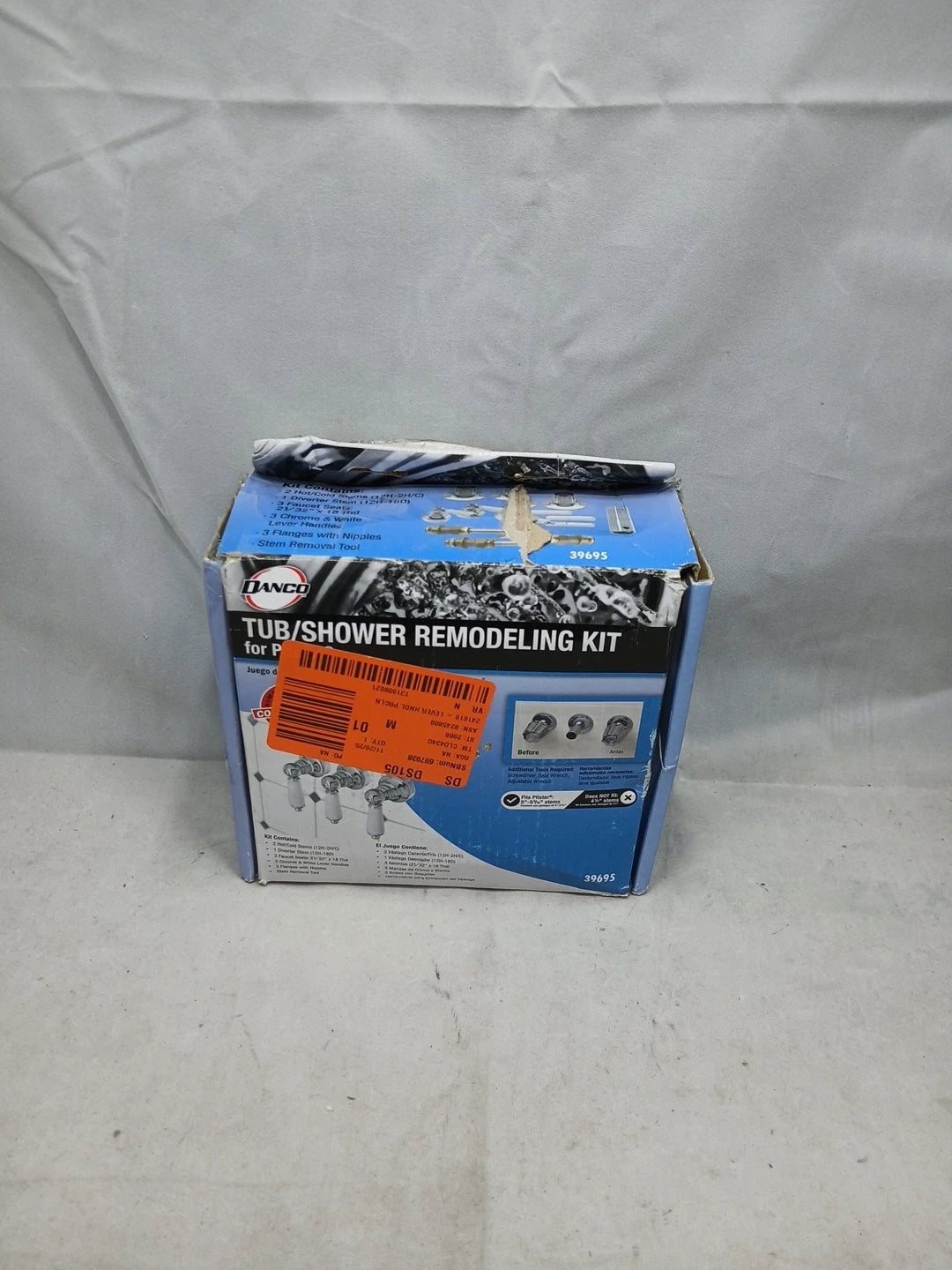 Danco Tub/Shower Remodeling Kit for Pfister - Porcelain Lever 39695