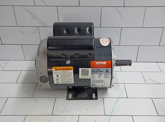 VEVOR 1.5HP Electric Motor 3450 rpm AC 115V/230V Air Compressor Motor, New OB