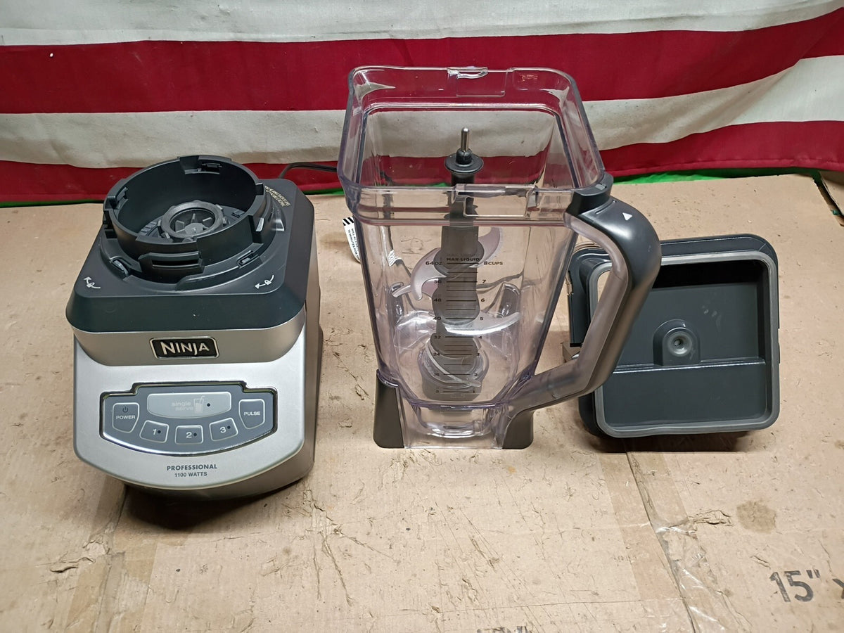 Ninja BL660 3 Speed Blender - Gray, Used Tested