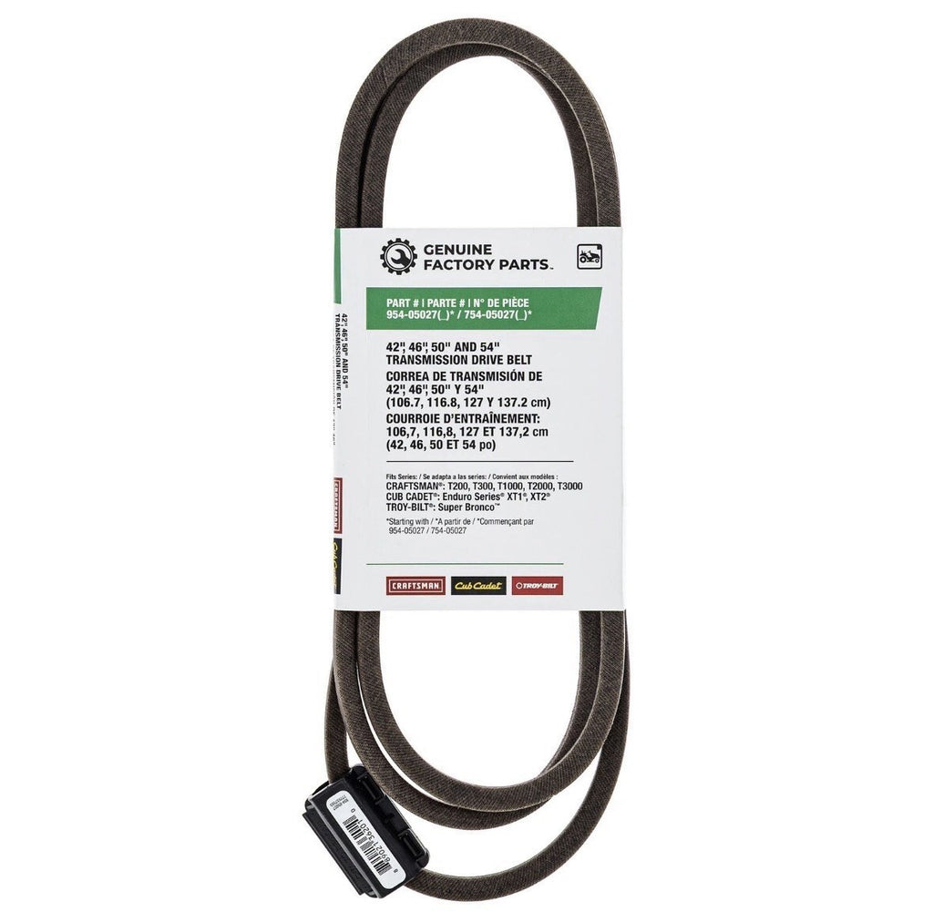 MTD 490-501-F061 Transmission Drive Belt Craftsman Columbia Bronco XP 50 42