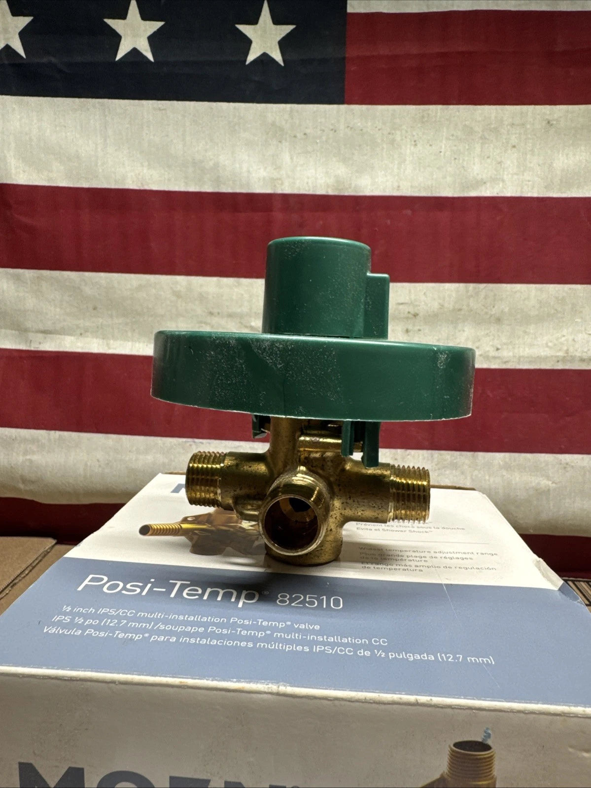 Moen 82510 1/2 Inch Posi-Temp Pressure Balanced Rough-In Tub/shower Valve, OB