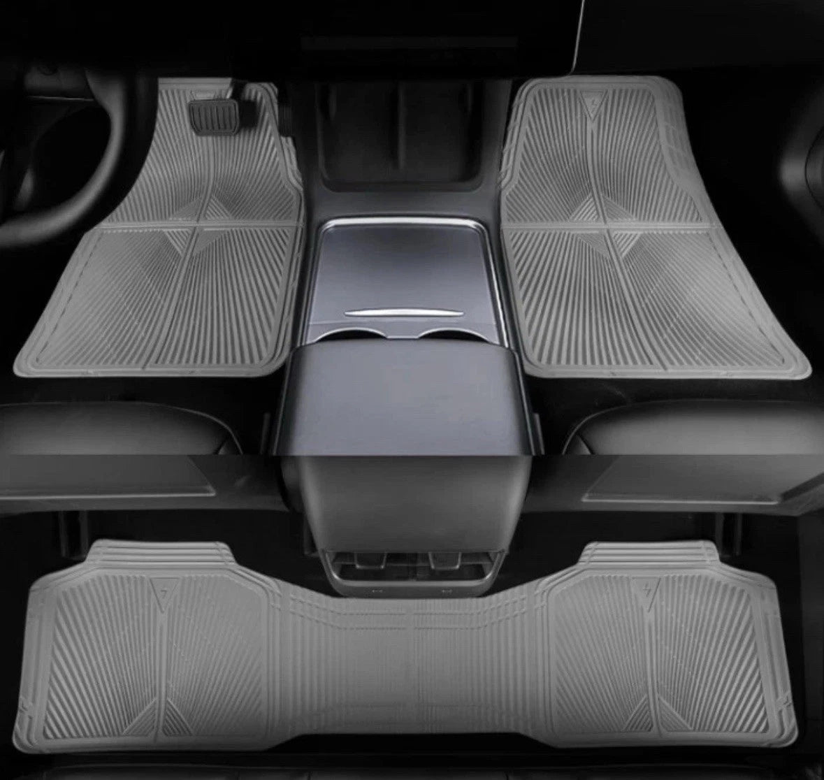 Rubber Car Floor Mats All Weather Waterproof for Cars Trucks SUV #4214 AMZ36