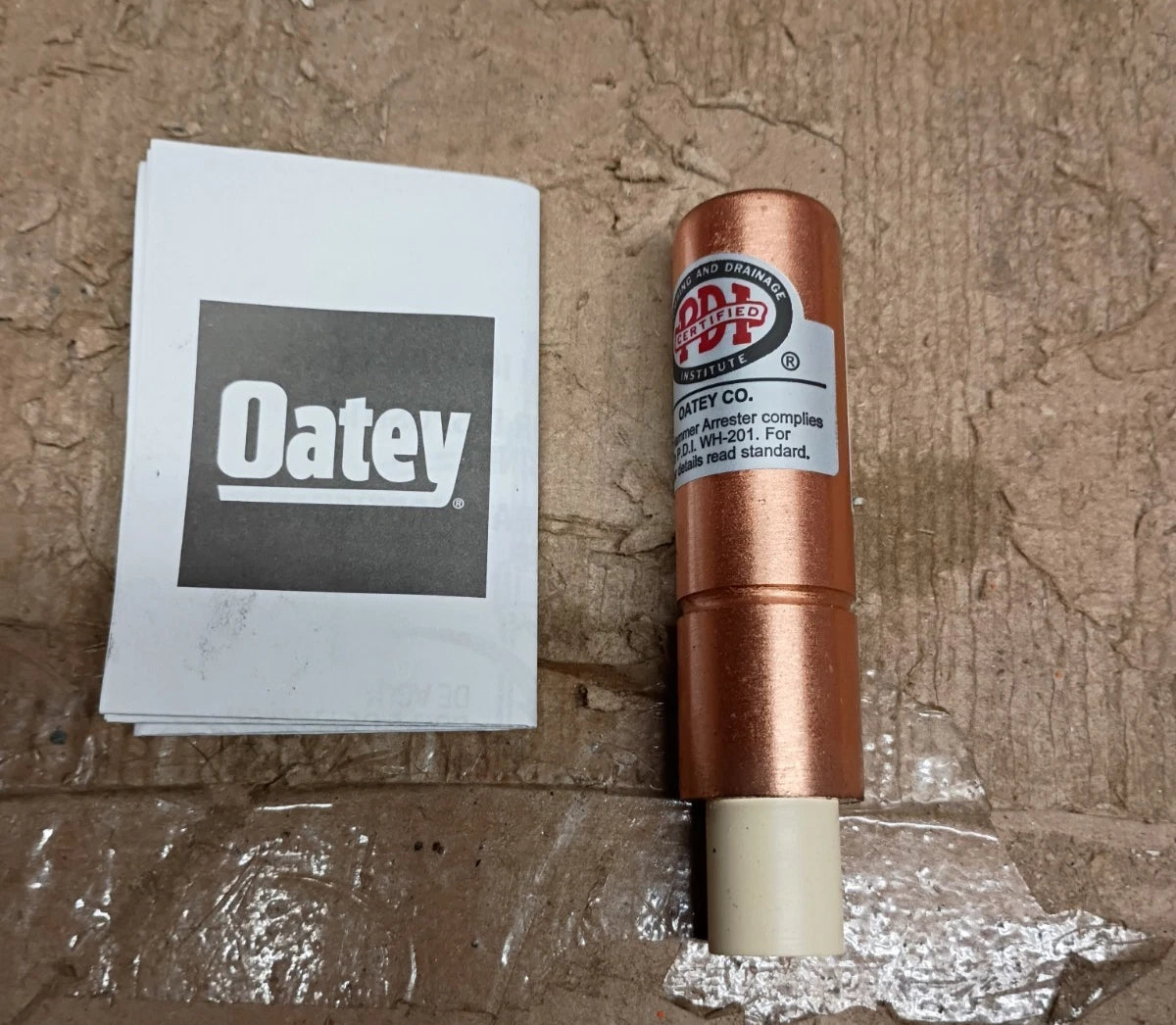 6pk Oatey Quiet Pipes Male Straight AA Hammer Arrestor CPVC 1/2" 34441 OB