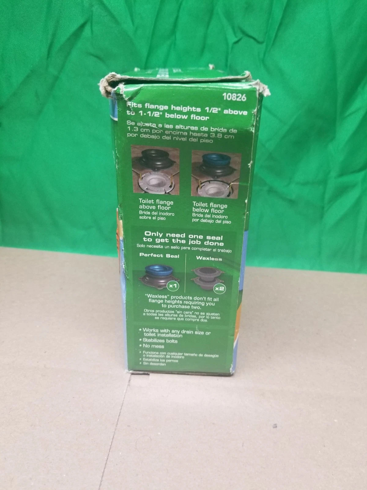 7pc Perfect Seal Toilet WaxRing Fits All Bolts Rubber Gaskets Toilet Install Kit