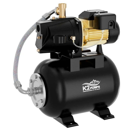 1/2 HP Shallow Well Jet Pump w/6 gal. Tank NEW
