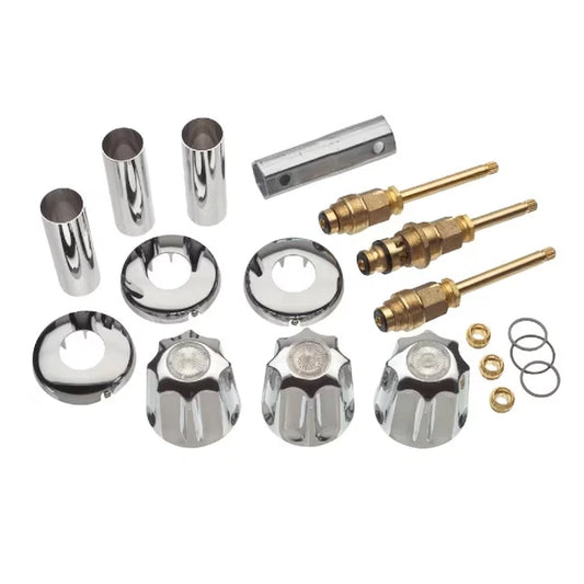 (1) Danco 39617 Tub/Shower Remodeling Kit for Gerber - CHROME NEW Open Box