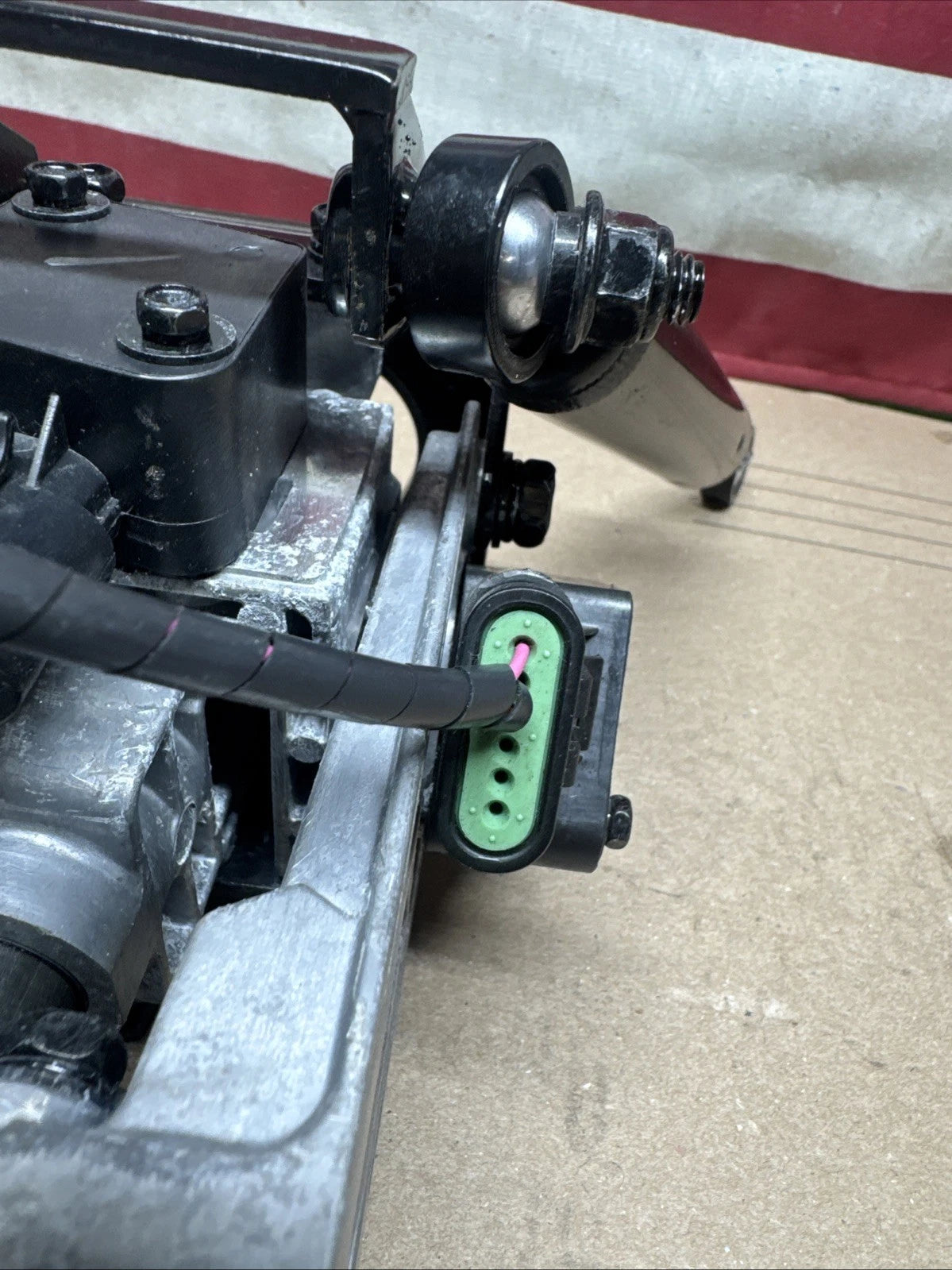 Joystick Assy w/ Sensors & Mixing Board For Ryobi Z42Li 80v Zero Turn Mower