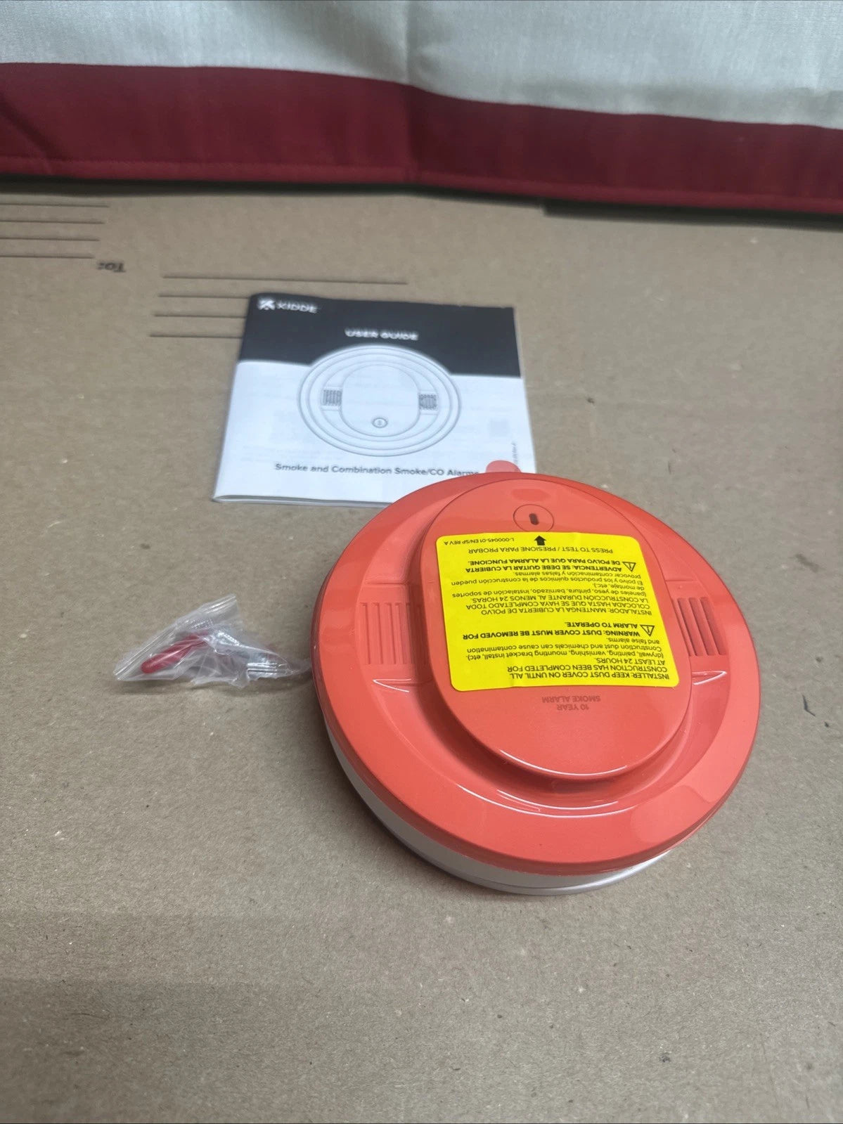 Kidde 10Yr Battery Smoke Detector W/LED Warning Light 1pk-Mdl:20SD10