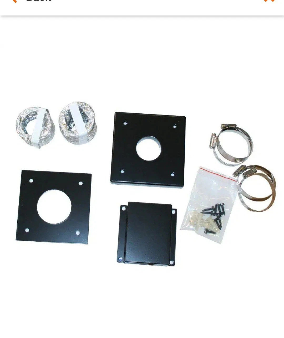 Us Stove 69Fak Fresh Air Intake Kit For Mobile Home Pellet Wood Stoves.
