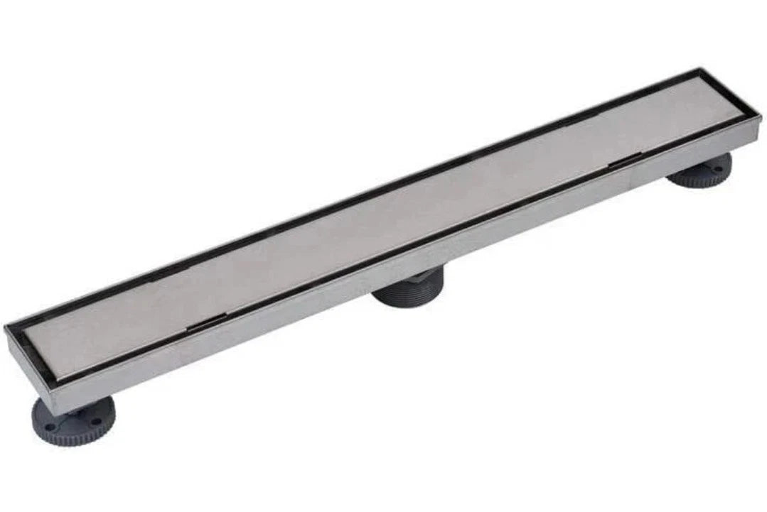 Oatey Designline 36 in. Stainless Steel Linear Shower Drain with Tile-In Pattern