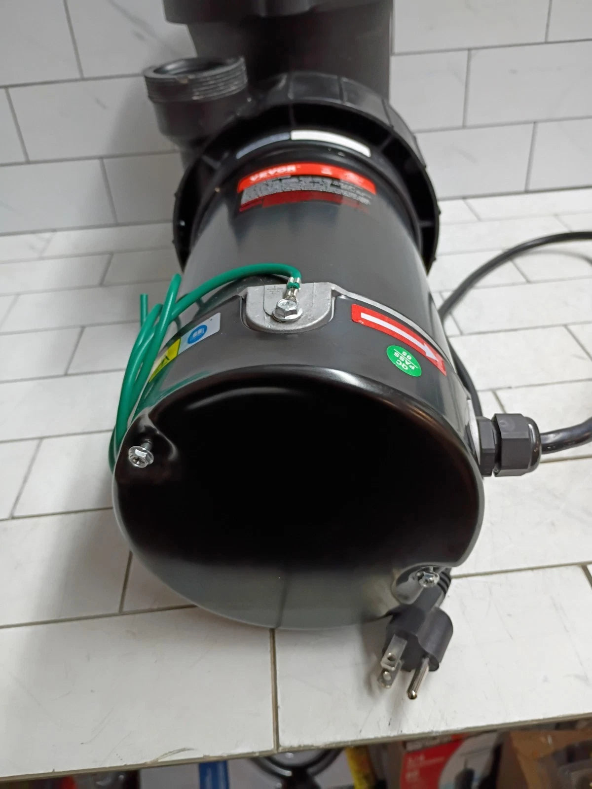 VEVOR Swimming Pool Pump 2.0HP 115V 1500W, Single Speed for Above Ground#HAP1500
