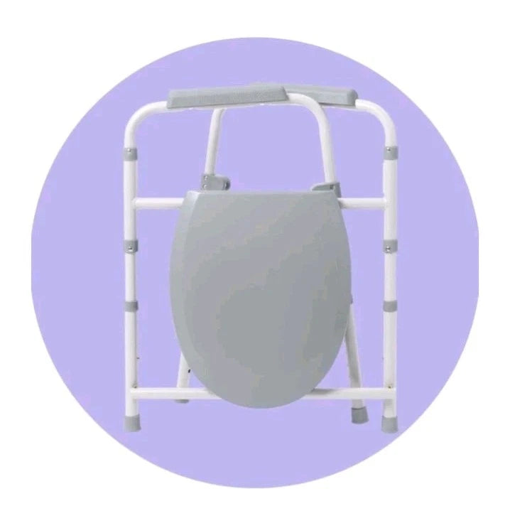 Guardian Folding 3-in-1 Steel Elongated Commode P/N G1 200X1 350lb Capacity OB