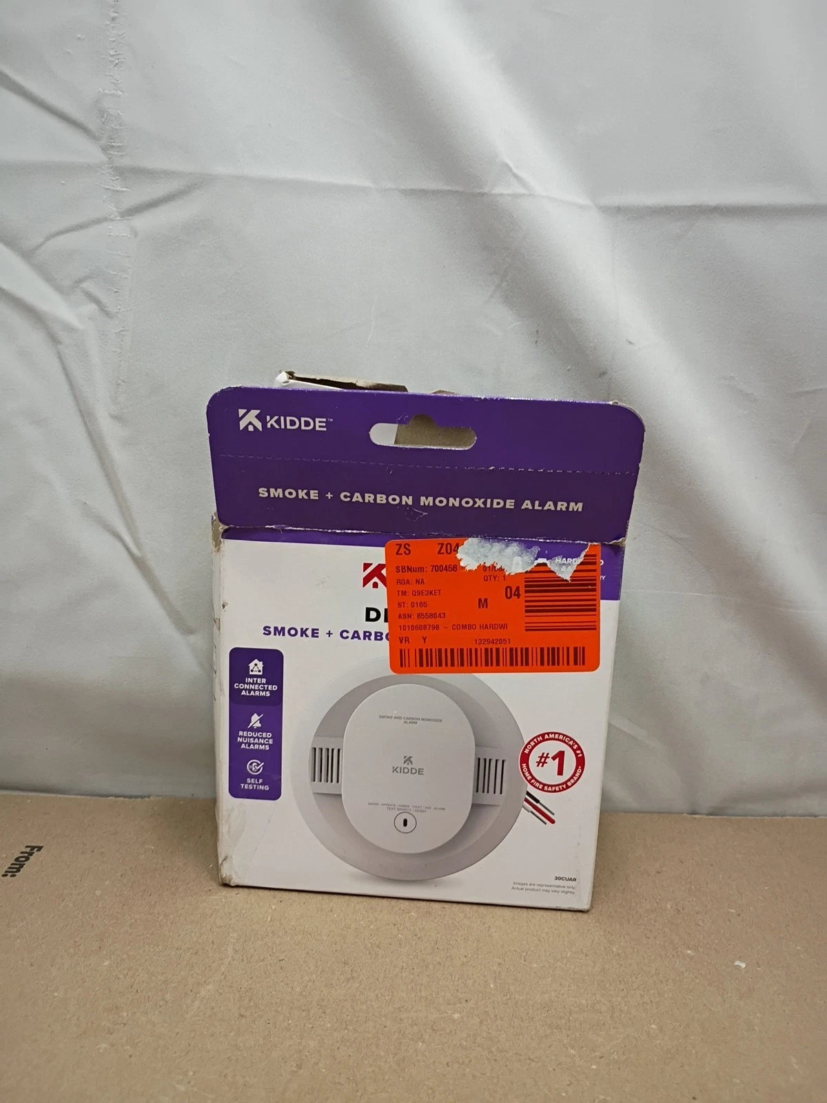 Kidde 30CUAR Detect Smoke +Carbon Monoxide Alarm